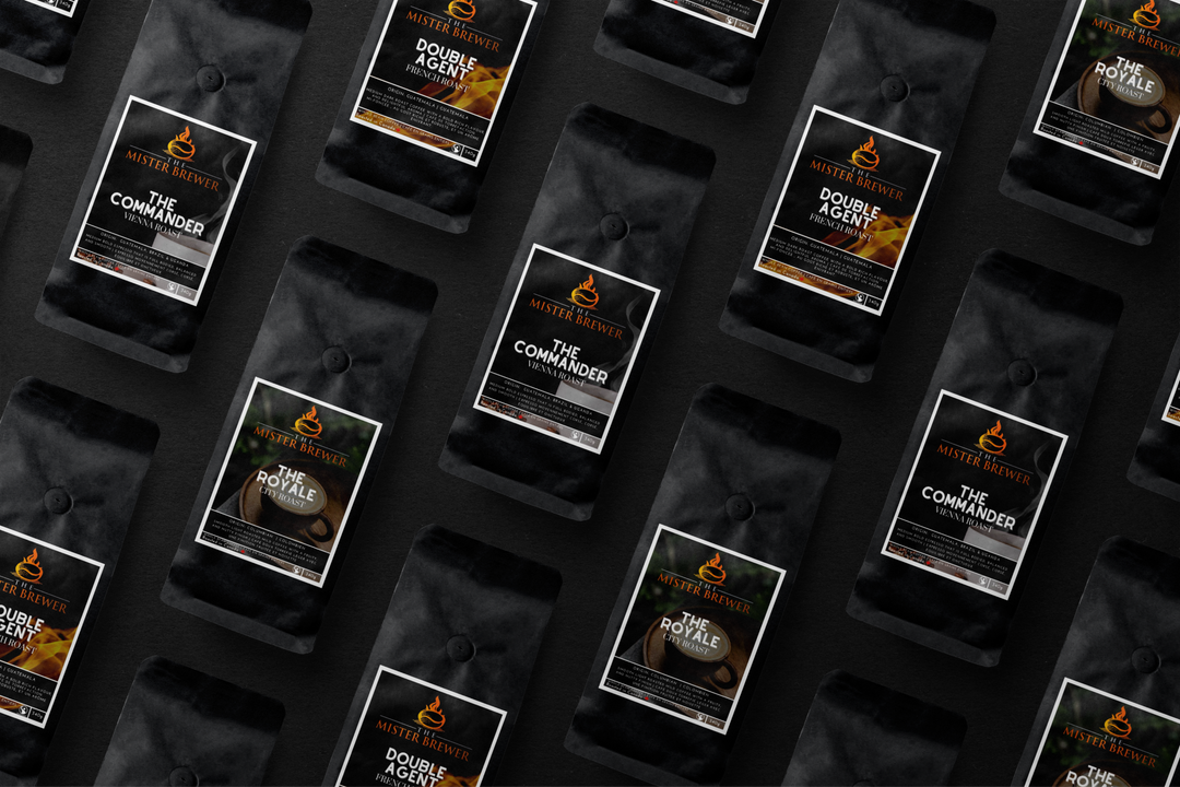 All our coffee roasts laid out in a grid.